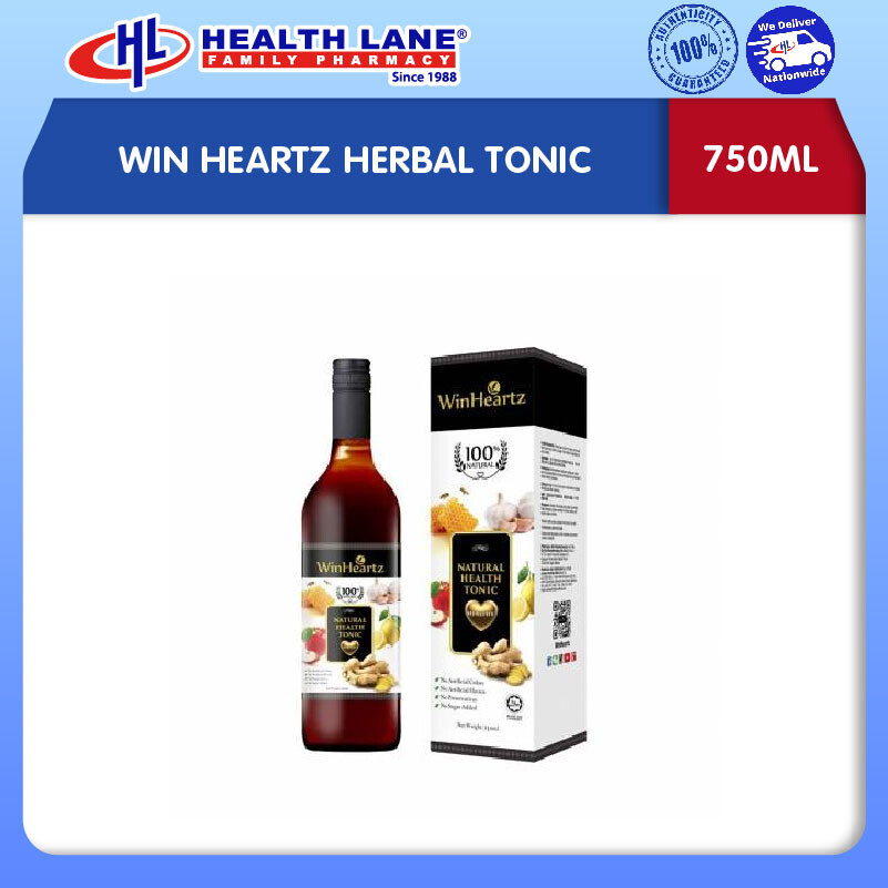 WIN HEARTZ HERBAL TONIC 750ML